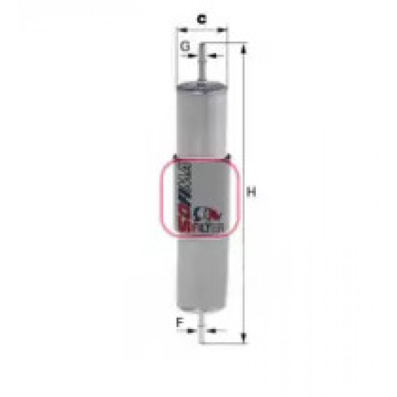 S 1944 B SOFIMA Фільтр палива